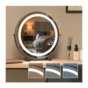 BRILAGI - LED Stmívatelné make-up zrcadlo CALIFORNIA LED/17W/230V pr.42 cm černá FG-M6-WD26-BLK obraz