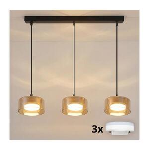 BRILAGI - LED RGB Stm. lustr AURA LUX 3xGX53/14W/230V Wi-Fi Tuya černá/zlatá BG3464+3xIM1490 obraz