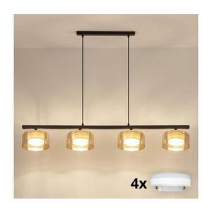 BRILAGI - LED RGB Stm. lustr AURA LUX 4xGX53/14W/230V Wi-Fi Tuya černá/zlatá BG3468+4xIM1490 obraz