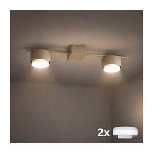 BRILAGI - LED RGB Stm. bodové svítidlo MONO 2xGX53/14W/230V Wi-Fi Tuya béžová BG4577+2xIM1490 obraz