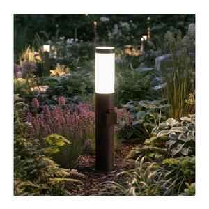 BRILAGI - LED Venkovní lampa se zás ELIA 1xE27/7W/230V 4000K IP44 50 cm antracit BG5756+BG0216 obraz