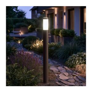 BRILAGI - LED Venkovní lampa ELIA 1xE27/7W/230V 4000K IP44 100 cm antracit BG5757+BG0216 obraz