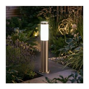 BRILAGI - LED Venkovní lampa ELIA 1xE27/7W/230V 4000K IP44 50 cm chrom BG5747+BG0216 obraz
