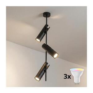 BRILAGI - LED RGBW Stmívatelný lustr na tyči BRANCH 3xGU10/6, 5W/230V černá BG5259+3xAI0589 obraz
