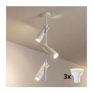 BRILAGI - LED RGBW Stmívatelný lustr na tyči BRANCH 3xGU10/6, 5W/230V bílá BG5260+3xAI0589 obraz