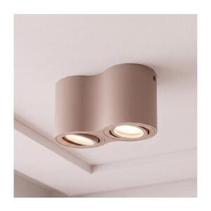 BRILAGI - Bodové svítidlo MIA DOUBLE 2xGU10/30W/230V béžová WO-E14-G02MIA-BEI-OEM obraz