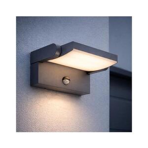 BRILAGI - LED Venkovní nástěnné svítidlo ANKLE LED/12W/230V IP65 černá BRZGDPW048-CR/PIR obraz