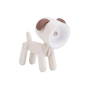 Bohemia-Design LED Stolní lampa LED/0, 06W/3xLR41 pes bílá DOG-W obraz