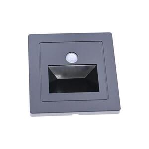 Bohemia-Design LED Schodišťové svítidlo se senzorem pohybu a soumraku LED/3W/230V 6000K černá NASCC6 obraz