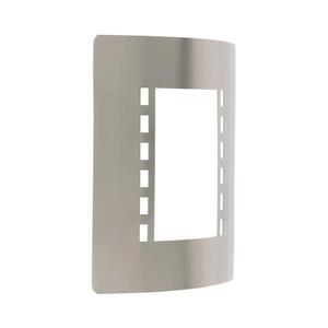 Eglo 55761 - LED Venkovní nástěnné svítidlo 1xE27/10W/230V IP44 matný chrom 55761 obraz
