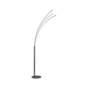 Eglo 55346 - LED Stmívatelná stojací lampa LED/22W/230V matný chrom 55346 obraz