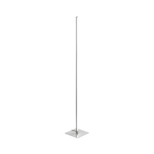 Eglo 55847 - LED Stmívatelná stojací lampa LED/17W/230V matný chrom 55847 obraz
