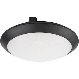 Rabalux 77235 - Ven stropní sv se senzo WELRO 1xE27/9W/230V IP65 pr.30 cm černá 77235 obraz