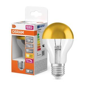 LED Žárovka se zrcadlovým vrchlíkem SUPERSTAR E27/7W/230V 2700K zlatá - Osram 4099854785535 obraz