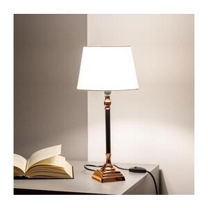 BRILAGI - Stolní lampa CERIA 1xE14/40W/230V pr. 20, 5 cm černá/měděná/bílá 1xEG49626+1xEG781029 obraz