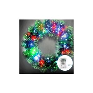 B.V. - LED RGBY Venkovní vánoční věnec 72xLED/3xAA pr. 50cm IP44 B10303Y2A obraz