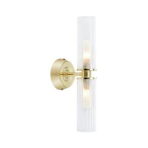 Markslöjd 109236 - Koupelnová nástěnná lampa RIMINI 2xG9/20W/230V IP44 mosaz 109236 obraz