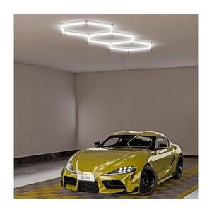 SmartLED LED Stropní svítidlo HEXAGON LED/128W/85-265V 6000K 248x97 cm CRI 90 IP54 bílá 5433 obraz