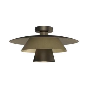 Stropní svítidlo PLATO 1xE27/15W/230V pr. 38 cm bronzová 4499 obraz