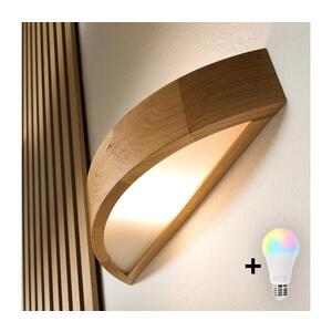BRILAGI - LED RGBW Stmív. nást. svítidlo CARVALHO 1xE27/12W/230V dub BG0735+AI0819 obraz