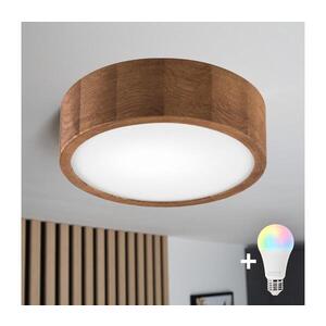 BRILAGI - LED RGBW Stmív. strop. sv. CARVALHO 1xE27/12W/230V dub pr. 27, 5 BG0845+AI0819 obraz