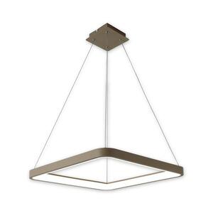 BRILAGI - LED Stm lustr na lanku FALCON SLIM LED/50W/230V 50x50 cm béžová + DO BRDX1331-500/BG obraz