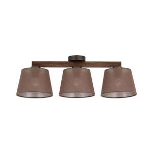 BRILAGI - LED Přisazený lustr LATTE 3xE27/15W/230V borovice/hnědá 11562 obraz