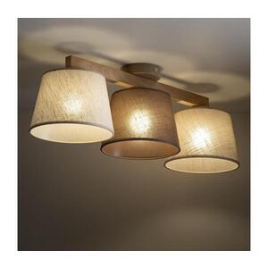 BRILAGI - LED Přisazený lustr LATTE 3xE27/15W/230V borovice/mix 11564 obraz