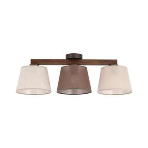BRILAGI - LED Přisazený lustr LATTE SABIA 3xE27/15W/230V borovice/mix 11567 obraz