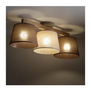BRILAGI - LED Přisazený lustr LATTE SABIA 3xE27/15W/230V borovice/mix 11568 obraz