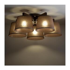BRILAGI - LED Přisazený lustr LATTE 5xE27/15W/230V borovice/hnědá 11577 obraz