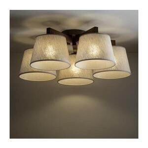 BRILAGI - LED Přisazený lustr LATTE 5xE27/15W/230V borovice/krémová 11578 obraz