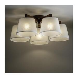 BRILAGI - LED Přisazený lustr LATTE 5xE27/15W/230V borovice/bílá 11579 obraz