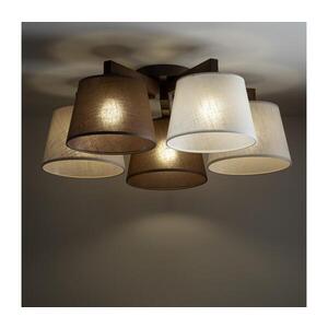 BRILAGI - LED Přisazený lustr LATTE 5xE27/15W/230V borovice/mix 11580 obraz
