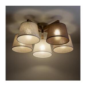 BRILAGI - LED Přisazený lustr LATTE SABIA 5xE27/15W/230V borovice/mix 11584 obraz
