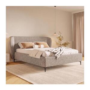 Čalouněná postel bez matrace DALIA 160x200 cm šedá ALIANO BED 160/200+BEDDING BOX obraz