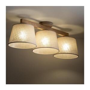 BRILAGI - LED Přisazený lustr LATTE SABIA 3xE27/15W/230V borovice/béžová 11565 obraz