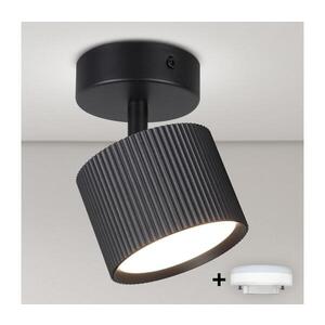 BRILAGI - LED Bodové svítidlo STRIPY 1xGX53/15W/230V pr. 82 mm černá WO-GX-05-BLK-OEM obraz