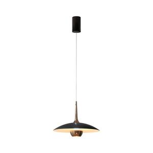 MAXLIGHT P0676 - LED Lustr na lanku MANUKA LED/12W/230V pr. 28 cm zlatá/černá P0676 obraz