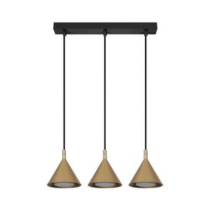 BRILAGI - LED Lustr na lanku CONE TRIPLE 3xGX53/15W/230V zlatá WO-E14-G10-GLD-OEM obraz