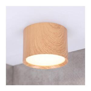 BRILAGI - Koup. bodové svítidlo SMOOTH 1xGX53/15W/230V 60x82 mm dekor dubu IP54 WO-CD-GX53-S5404-WOOD-OEM obraz