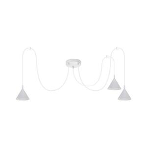 BRILAGI - LED Lustr na lanku CONE TRIPLE SPIDER 3xGX53/15W/230V bílá WO-E14-G12-WHT-OEM obraz