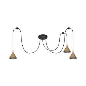 BRILAGI - LED Lustr na lanku CONE TRIPLE SPIDER 3xGX53/15W/230V zlatá WO-E14-G12-GLD-OEM obraz