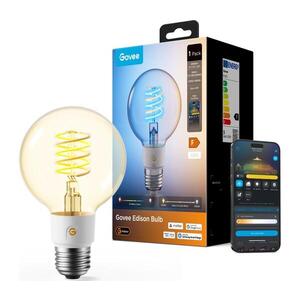 Govee - LED RGBWW Stmívat žárovka Smart MATTER G80 E27/5W/230V 2700-6500K Wi-Fi R14C1CC1 obraz