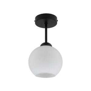 BRILAGI - LED Přisazený lustr RETRO GLASS 1xE27/60W/230V pr. 15 cm černá/bílá BG3989+NSTK7432 obraz
