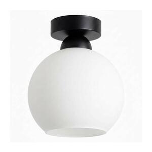 BRILAGI - LED Stropní svítidlo RETRO GLASS 1xE27/60W/230V pr. 15 cm černá/bílá BG3988+NSTK7432 obraz