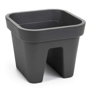 HowHomely Balkónový truhlík Lys 29 cm antracitový obraz