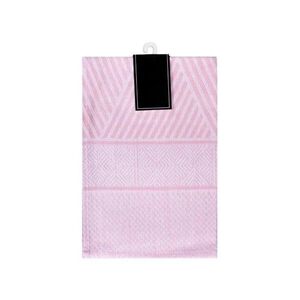 Faro Bavlněná kuchyňská utěrka Carino 018 40x60 cm růžová obraz
