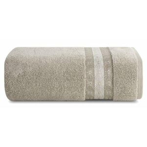 Eurofirany Bavlněný ručník Malika 50x90 cm béžový obraz