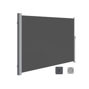 SONGMICS Boční markýza Orrine 160x350 cm šedá obraz